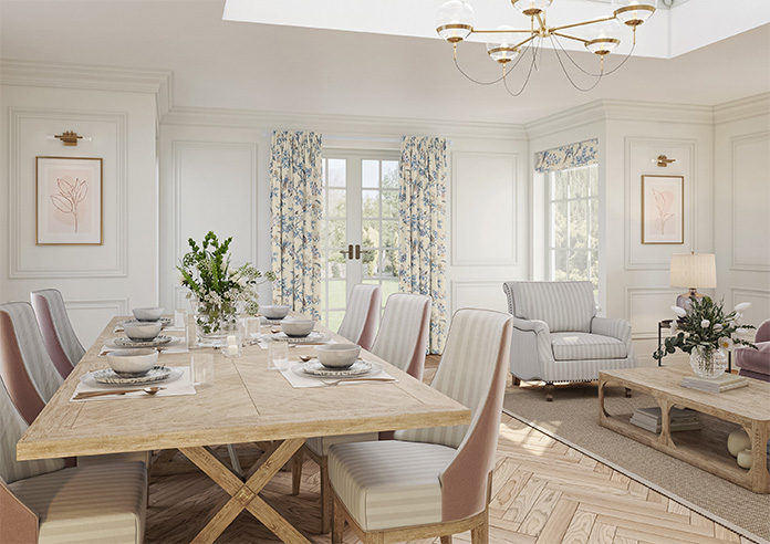 Orientalis, Delft - Made to Measure Curtains - Image 8
